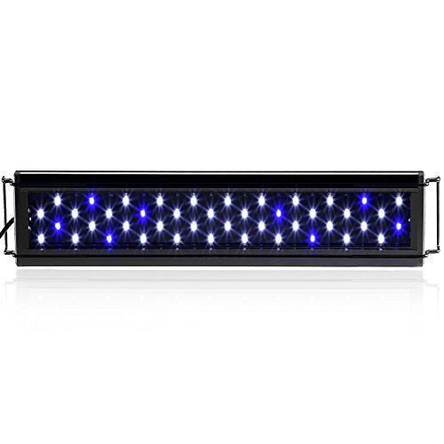 AQUANEAT LED Aquarium Light Blue and White for 24 Inch to 34 Inch Fish Tank Light Fresh Water