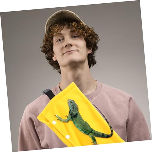 UKCOCO Portable Reptile Outdoor Bag Bearded Dragon Sling Carrier Lizards Sling Carrier Small Pet Carrying Bag Pet for Travel