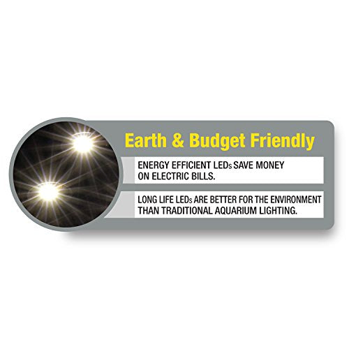Marineland LED Aquarium Light, Natural Shimmering Light