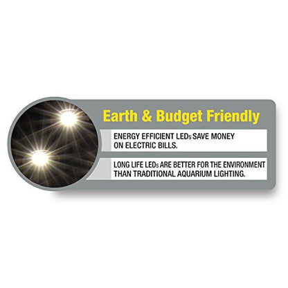 Marineland LED Aquarium Light, Natural Shimmering Light
