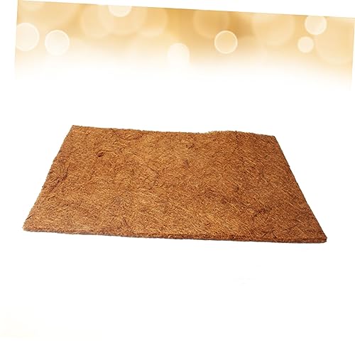 Breathable Terrestrial Bedding Liner Reptile Mat Coir Sheet Lizard Tank Bedding - size: Size 1