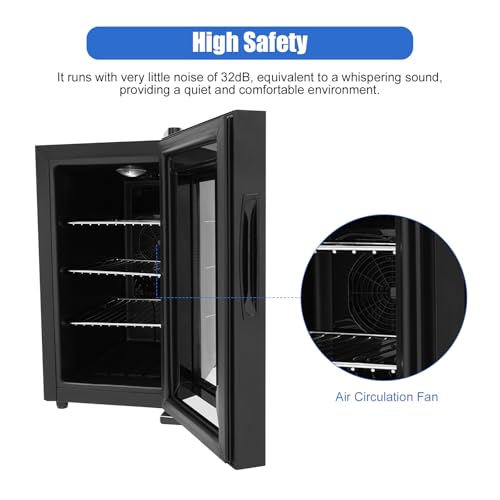 Reptile Incubator, 70W 6.08Gal Digital Incubator Cooling Small Reptiles Eggs Temperature Control Portable Scientific Lab Incubators with LED Touch Display Screen for Turtle Lizard Snake (70W) - size: 70W