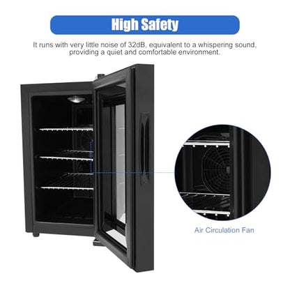 Reptile Incubator, 70W 6.08Gal Digital Incubator Cooling Small Reptiles Eggs Temperature Control Portable Scientific Lab Incubators with LED Touch Display Screen for Turtle Lizard Snake (70W) - size: 70W