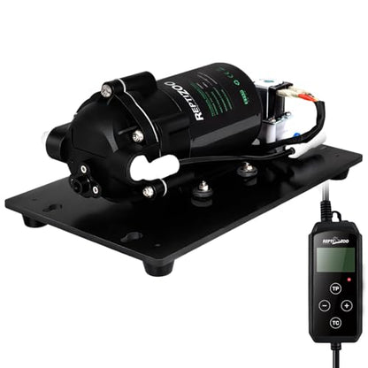 REPTI ZOO Misting System with Timer, Reptile humidifier with 4 Spray Nozzles & 2 Drip Nozzles, Low Noise Self-Priming Pump, Mister System for Reptile Amphibians Habitat, Botanical Gardens