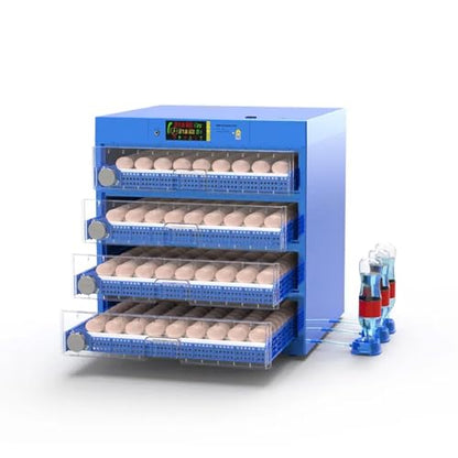 Egg Incubator with Automatic Egg Turning and Humidity Control, Efficient LED Lighting, Upgrade Automatic Water Adding, for Hatching Chickens Quail Duck Goose Turkey, 256 Eggs - color: 256 eggs