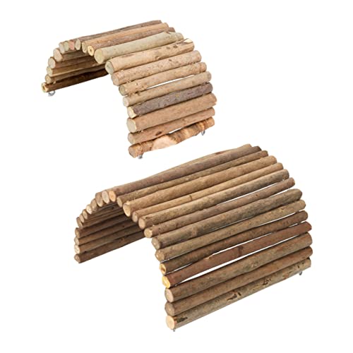 POPETPOP 2PCS Natural Reptile Shelter Hiding House for Tortoise Hamster and Lizard Solid Crawler Shelter for Pets