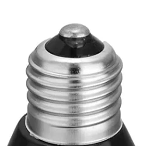 Tyenaza Ceramic Heat Emitter Bulb, Professional Infrared Reptile Heat Lamp, for Turtle Snake Chicken 110‑120V 100W(4.5x5.5x5.5cm)