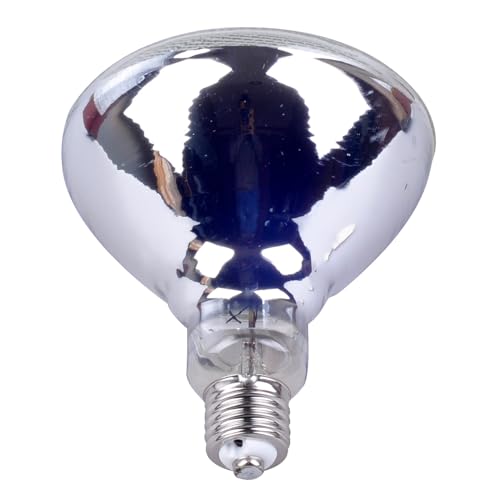Sundew Mercury Vapor UVB Reptile Bulb, PAR38 120V E26 – Clear Glass Maximum-Intensity UVB (160, Watts)
