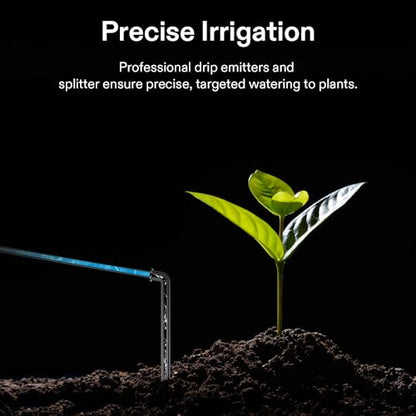 VIVOSUN FlexFeed Drip Irrigation Kit, 4W Automatic Irrigation System with Pump & 4 Drip Emitters, App-Controllable Professional Plant Watering Drip Kit for VGrow Smart Grow Box - style: Drip Irrigation Kit Only for Vgrow