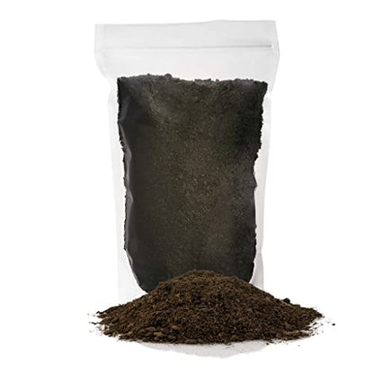 Premium Natural Sphagnum Peat Moss - Gardening Soil Amendment and Carnivorous Plant Soil Media by Gardenera (1 Quart Bag) - color: PEAT MOSS, size: 1 Quart