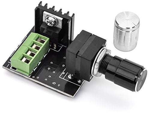 LED Dimmer Knob with Rotary Control Switch - pwm dimming Control for 12 Volt LEDs, dim up to 6 amps at 12V: car Automotive, Low Voltage Under Cabinet Lights - size: Regular