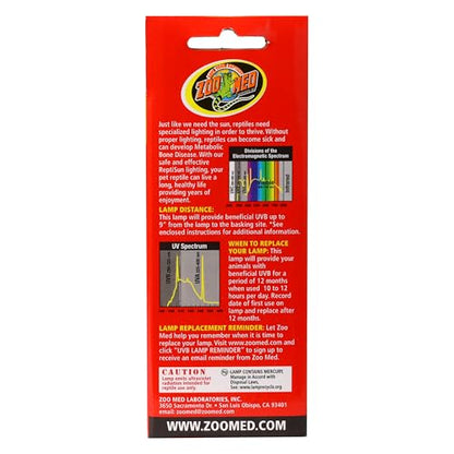 Zoo Med ReptiSun 5.0 Mini Compact Fluorescent Lamp 13 Watts - size: 1 Count (Pack of 1)