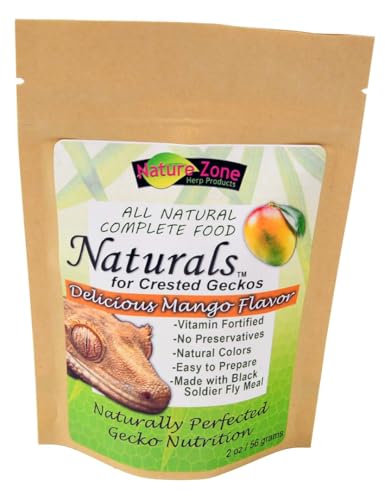 Nature Zone Natural Crested Gecko Food - Mango, 2 oz / 56 G