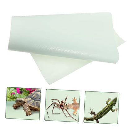 Reptile Carpet Substrate Mat for Terrarium EVA Flooring for Leopard Gecko Lizard Snake Tortoise Tank Liner Washable Reptile Habitat Accessory