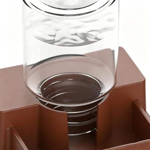 Tortoise Hydration Station - Automatic Lizard Water Feeder for Bearded Dragon with Wide Mouth Jar | Leak Proof ABS Hydration Station, Snake Tortoise Gecko Tank Indoor Backyard Accessory Large - size: L