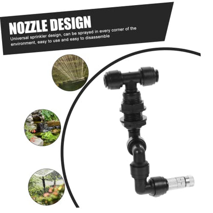 Reptile Tank Landscape Sprayer Head Nozzle for Even Mist Coverage Outdoor Gardens and Terrariums Easy Install Fine Spray for Healthy Plant Growth