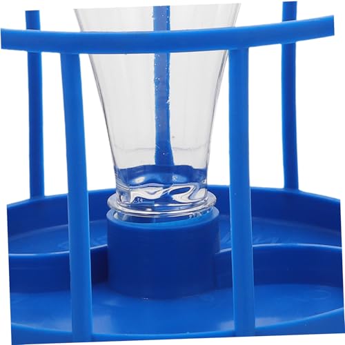 TOYANDONA Reptile Dish Water Tray Auto Feeder Reptile Tortoise Water Bowl Reservoir Leak Design