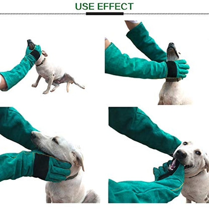 Gloves For Dog Cat Snake Bird Lizard Squirrel Hand Arm Finger Protection Gloves