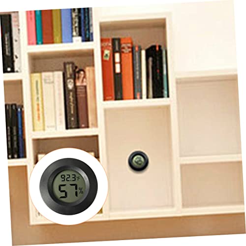 7Pcs Mini Digital Thermometer Hygrometer for Reptile Tanks Humidity with LCD Display for Bearded Dragons Leopards and Snakes Compact and Use