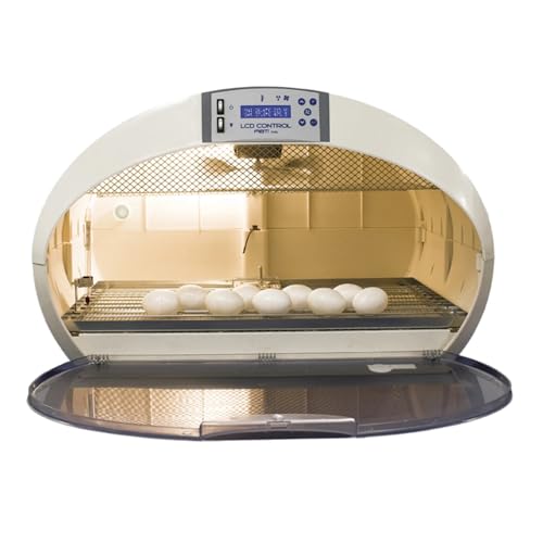 The Incubator Store EVO 72 Digital Incubator | Automatic Egg Turning | LCD Temperature & Humidity Control | Multi-Species Egg Incubator | Fan-Assisted Airflow