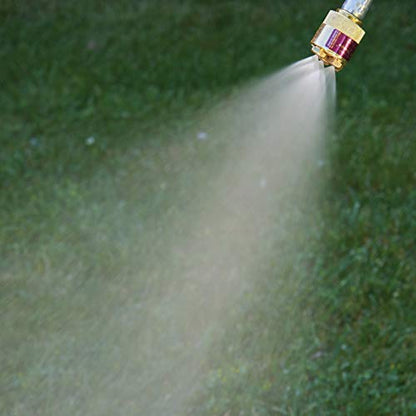 Dramm Fogg-It Mist Spray Nozzle with Brass Jets & Body, Perfect for Delicate Seedlings & Raising Humidty for Wilting Plants, Brass