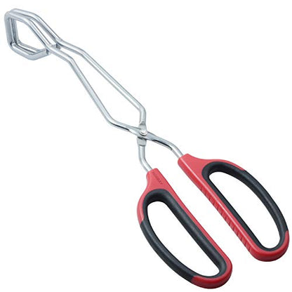 HINMAY Scissor Tongs 11-Inch Heavy Duty Stainless Steel Scissor Cooking Tongs - size: 11-Inch