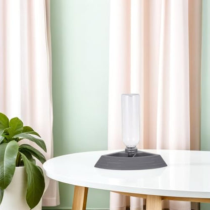 Automatic Reptile Water and Food Dish with Large Capacity Abs Basin, Detachable Structure for Easy Cleaning, for Turtle and Small Animal Use in Reptile Tanks and Travel