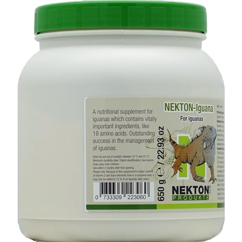 Nekton Iguana Vitamins (650 g/1.43 lb) - color: off white, size: 650g/1.43 lb.
