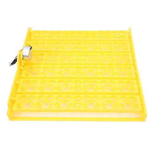 Egg Incubator Tray, Hollow Four Leaf Fancy Automatic Egg Turning Tray, Egg Turner for Survivors, Small Commercial Farmers, Chicken Duck Quail (110V) - size: 110V