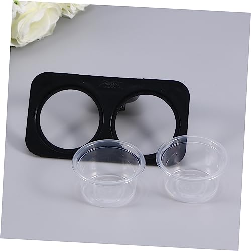 POPETPOP 2pcs Pet Bowls for Reptiles Lizard Gecko Feeder Reptile Food Bowl Easy Cleaning