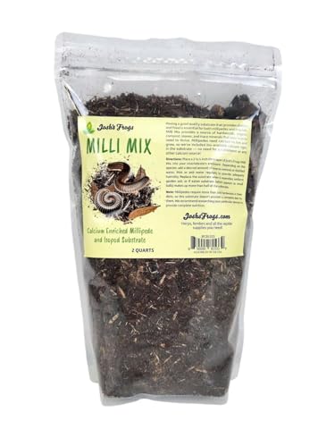 Josh's Frogs Milli Mix Calcium Enriched Millipede and Isopod Substrate (2 Quarts) - size: 2 Quart