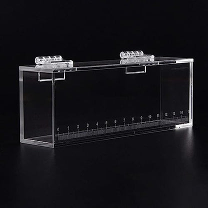 Clear Acrylic Breeding Enclosure with Observation Window, S