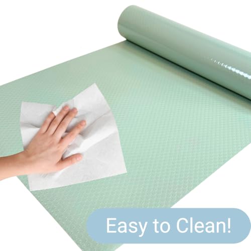 Tank Liner, 17.7" x 59", Reptile Terrarium Substrate Mat Carpet Bedding, Enclosure Liner for Bearded Dragon Leopard Gecko Lizard Tortoise Snake (Turquoise) - color: Turquoise