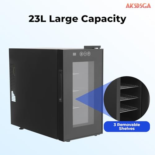 23L Reptile Incubator Cabinet Incubators for Hatching Eggs, Constant Temperature& Humidity Intelligent Reptile Egg Incubator with 10-40°C Cooling and Heating Temperature Control