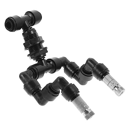 Outanaya Misting Nozzle for Reptiles and Plants High-grade Easy Installation for Terrariums Moss and Humidification - size: 14.00X13.50X2.00CM