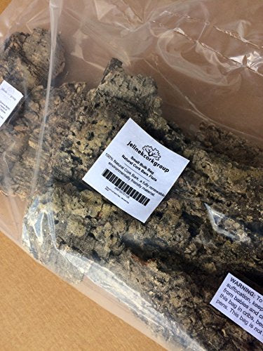 Natural Cork Bark Flats - 3lb Bulk Bag