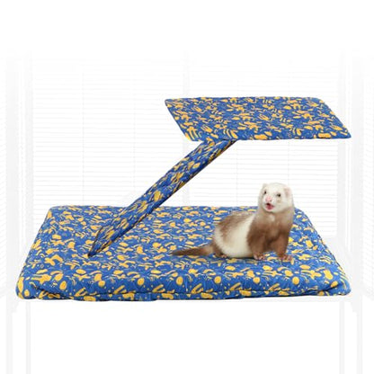 Fitted Liners for Ferret Nation, Critter Nation Cage - Washable Liner for Ferrets, Chinchillas, Rats, Guinea Pig, Hedgehogs & Other Small Animals - Waterproof Cage Accessory (Single Unit Set) - size: Single Unit Set