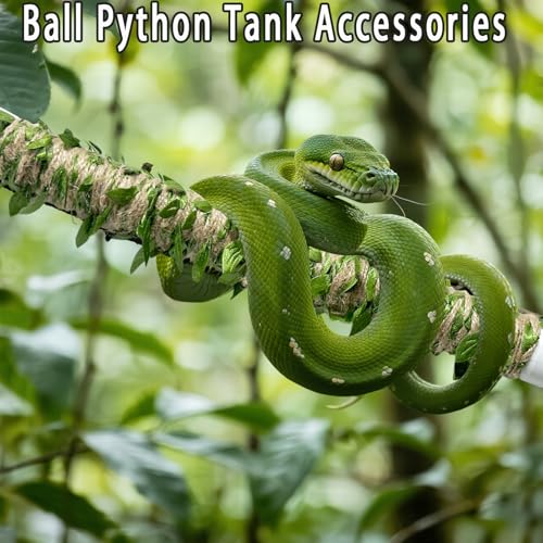 Snake Climbing Stick is Suitable for Ball Python Lizard Tarantula Snake Hermit Crab Leopard Gecko Tree Frog Climber Accessory Terrarium Habitat Decoration (S(11.69inch-21.65inch))