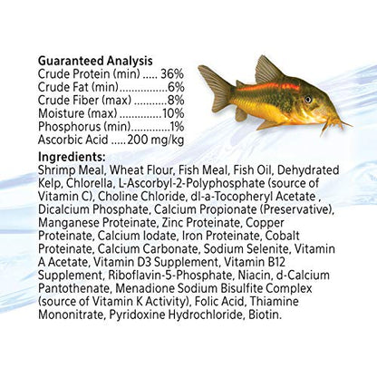 Aqueon Shrimp Pellets Sinking Food for Tropical Fish, Goldfish, Loaches, Catfish and Other Bottom Feeding Fish, 6.5 Ounces (Pack of 2) - size: 6.5 Ounce (Pack of 2)