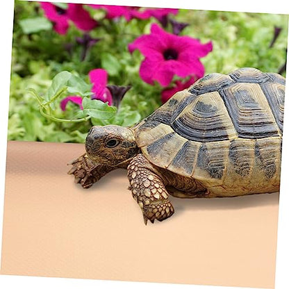 Toyvian Reptile Carpet Terrarium Liner Eva Mat for Bearded Dragon Lizard Tortoise Snake Leopard Gecko Comfortable Substrate