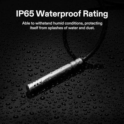 VIVOSUN Temperature & Humidity Sensor Probe, Waterproof Stainless Steel Environmental Monitoring Probe for GrowHub Controller E42/E42A/E42A+, AeroLab THB1/THB1S, 12ft