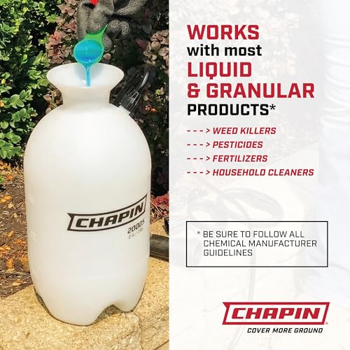Chapin 2-Gallon Pump Sprayer, Reliable Spray for Daily Use, 2pk | Lightweight tank; for home and garden use, for weed control, plant feeding and cleaning with adjustable nozzle and long hose - style: 2 Gallon, 2 Pack