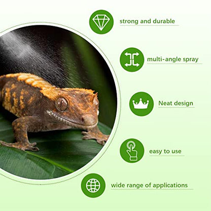 Moistenland Reptile Terrariums Misting Accessories kit, 20 pcs