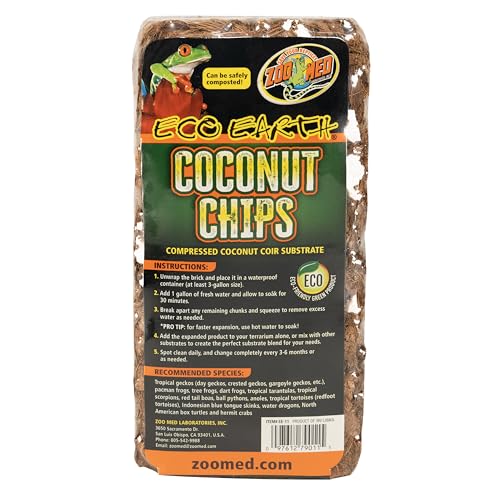 Zoo Med Eco Earth Coconut Chips, Single Brick