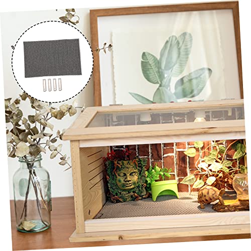 Toddmomy Waterproof Moisture-Proof Reptile Cage Mat 3-in-1 Turtle Lizard Carpet Substrate Liner for Terrarium for Snakes Bearded Dragons and Tortoises