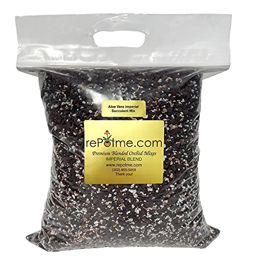 rePotme Aloe Vera Succulent Potting Soil Mix - Imperial Blend (Standard Bag) - color: Aloe Vera, size: Standard Bag