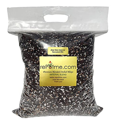 rePotme Aloe Vera Succulent Potting Soil Mix - Imperial Blend (Standard Bag) - color: Aloe Vera, size: Standard Bag