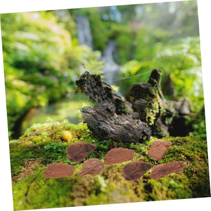 Abaodam 1bag Reptile Tank Bark Chips Adornment Natural Tree Bark Chips Reptile Bedding Decor Tank Decor Chameleon Substrate