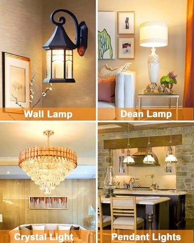 Flaspar G9 Halogen 25W 120V Bi-Pin Base, Dimmable 2700K for Range Hood | 6-Pack, T4 shape, 2-pin G9 base Xenon bulb, Fits chandeliers, under-cabinet, bathroom, landscape, Warm white 2700K, dimmable - size: 6 Pack 120V 25W G9 Bulb