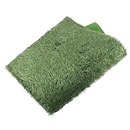 Reptile Moss Carpet for Amphibians and Tortoises Moisture Retaining Artificial Lawn Mat for Crawl Pets for Terrarium Decoration and Habitat Simulation